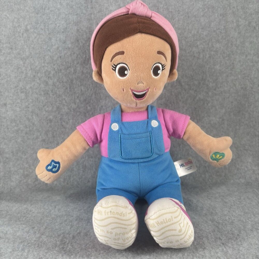 Ms Rachel Speak and Sing Doll Kids Soft Toy Cuddle and Comfort Educational Plush
